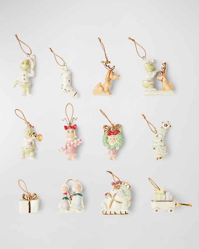 How The Grinch Stole Christmas 12-Piece Mini Ornaments